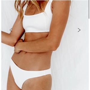 Wanderlust Bikini Set   - Ivory Texture